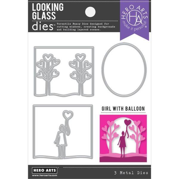 Looking Glass Dies - Girl with a Balloon