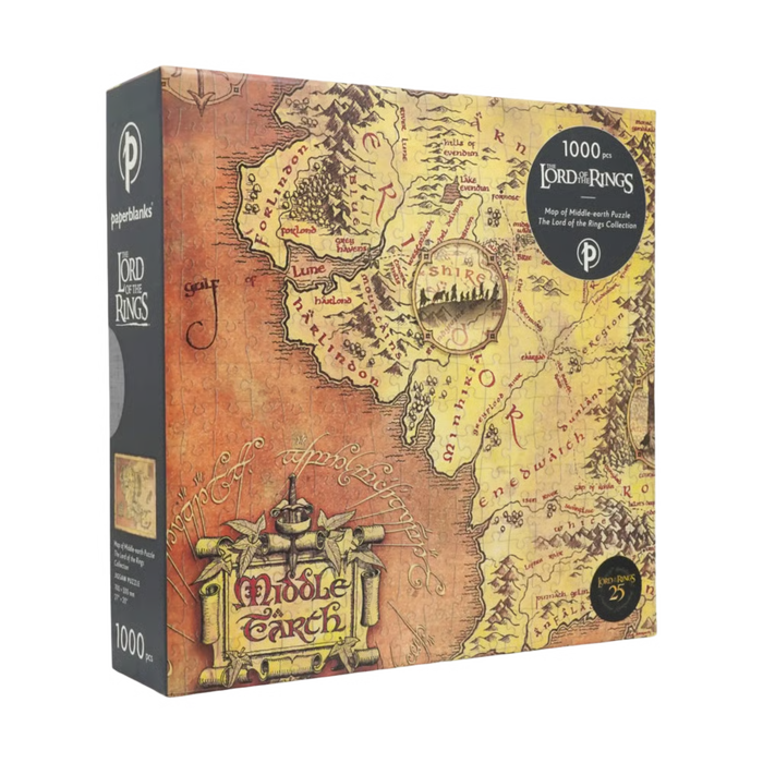 Lord of the Rings puslespil 1000 brikker fra Paperblanks