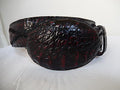Los Altos Cross Stitch Hornback Crocodile Belt - Dudes Boutique