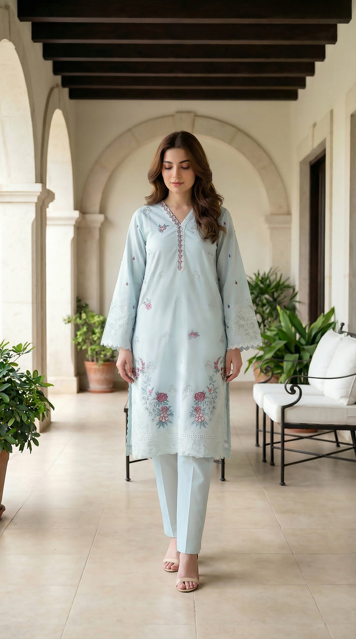 LSM -LG-IZ-0820 Two Piece Cambric