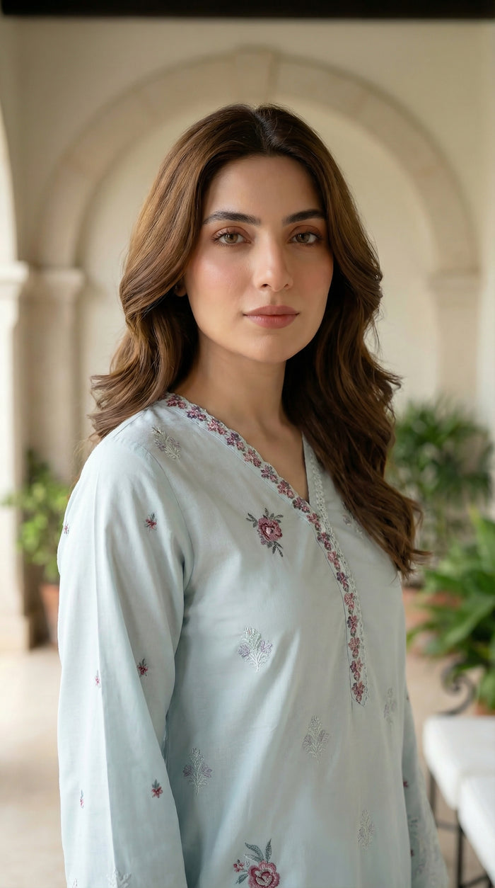 LSM -LG-IZ-0820 Two Piece Cambric