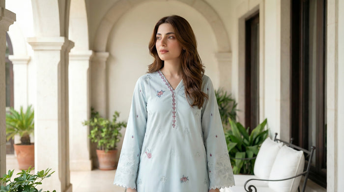LSM -LG-IZ-0820 Two Piece Cambric