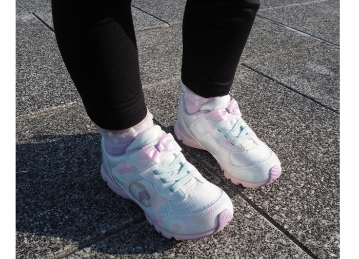 LUVRUSH Kids Sneakers – Pastel Rainbow – MoonStar