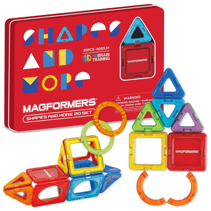 Magformers Shapes and More 20-Piece Set – Magformers