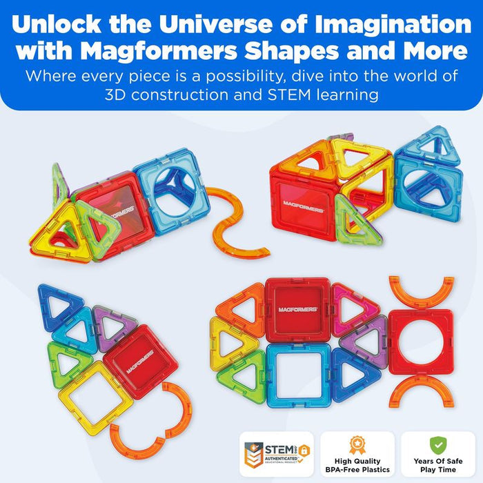 Magformers Shapes and More 20-Piece Set – Magformers