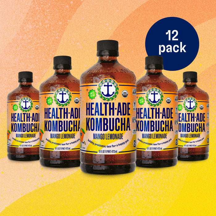 Mango Lemonade Kombucha Health-Ade