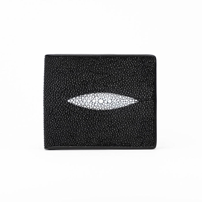 Marco Di Milano Stingray Bi-Fold Wallet Black / White - Dudes Boutique