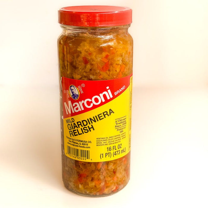 Marconi Giardiniera and Muffaletta Condiments - Etto Pasta