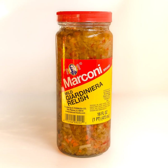 Marconi Giardiniera and Muffaletta Condiments - Etto Pasta