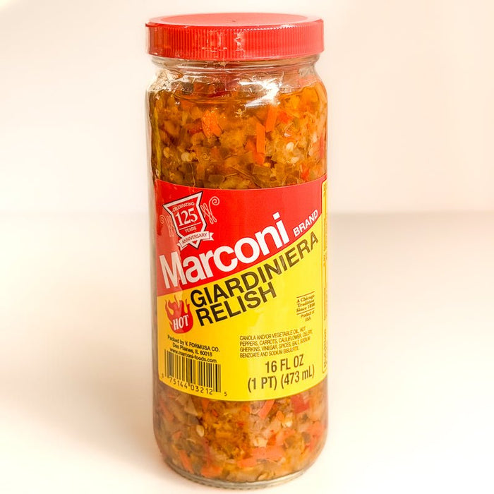 Marconi Giardiniera and Muffaletta Condiments - Etto Pasta