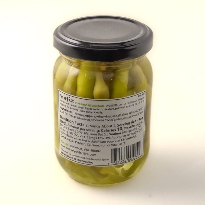 Matiz Piparra Peppers - Etto Pasta