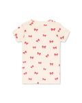 Minnie Tee Rosia Bow Organic Cotton – Konges Sløjd