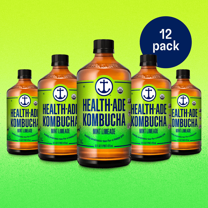 Mint Limeade Kombucha Kombucha Health-Ade