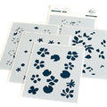 Mixed Blooms - Layering Stencils
