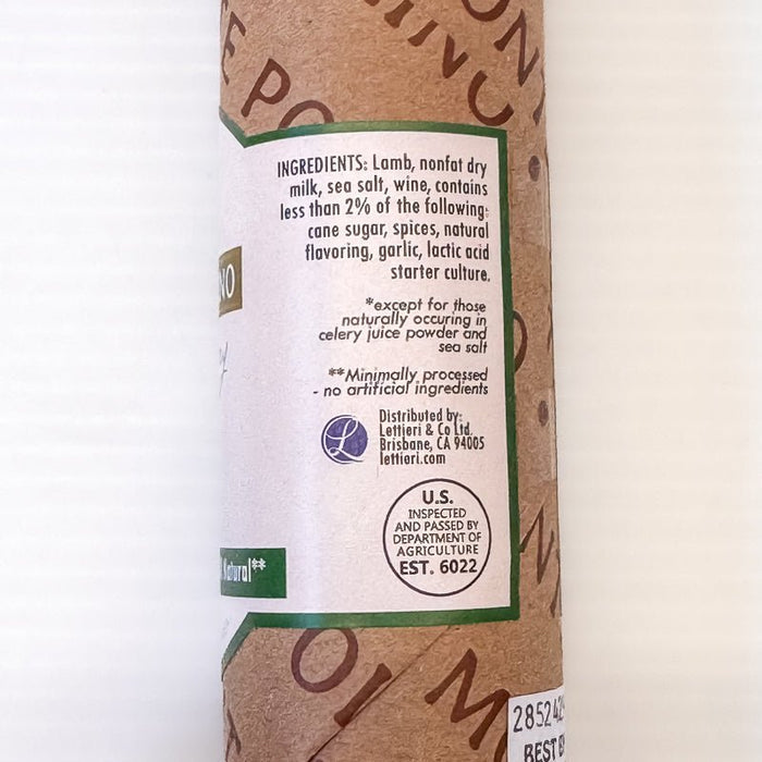 Monte Pollino Dry Salami - Etto Pasta