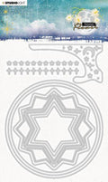 Moon Flower Collection - Cardshgape Round Die