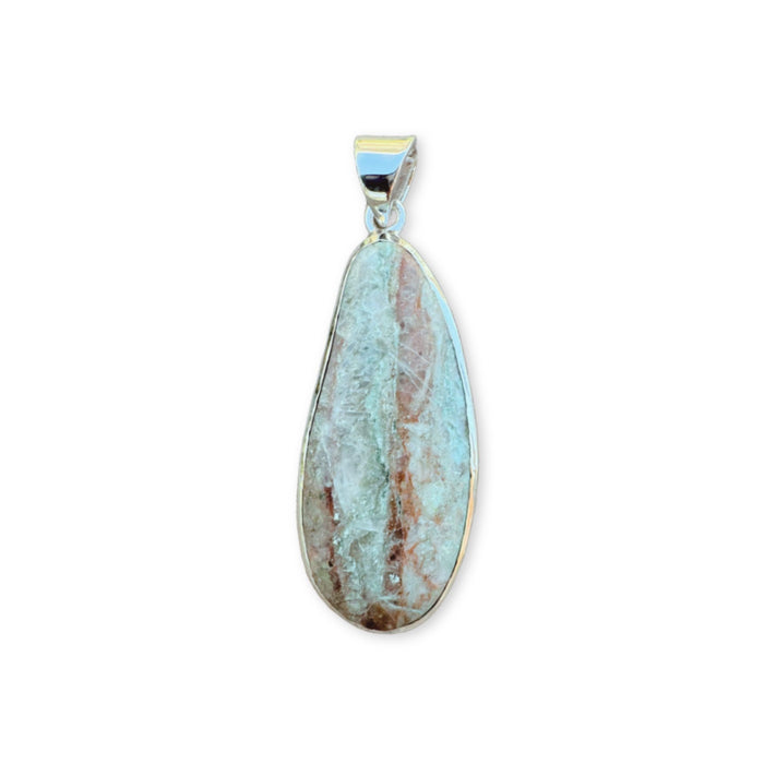 Old Stock Nevada Turquoise Pendant – Sterling Silver | Ben Davis