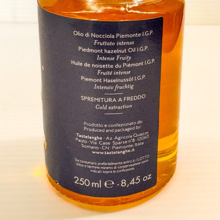 Olio di Nocciola Piemonte IGP "Langhe" (Hazelnut Oil) - Etto Pasta