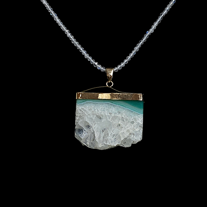 Opal Beaded Necklace