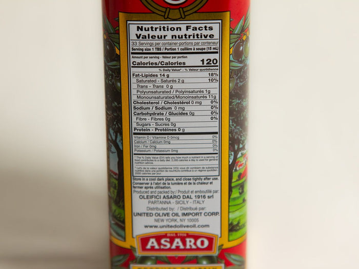 Partanna Sicilian Extra Virgin Olive Oil - Etto Pasta