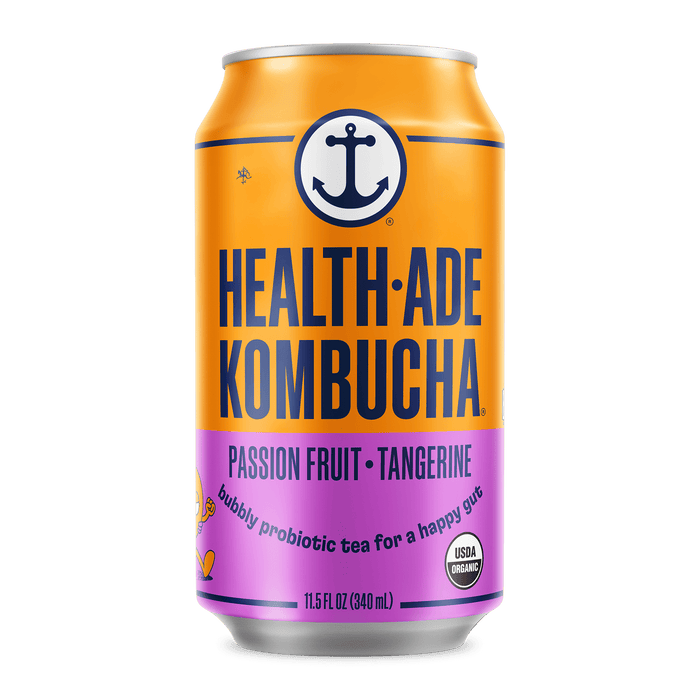 Passion Fruit-Tangerine Kombucha in Cans Kombucha in cans Health-Ade