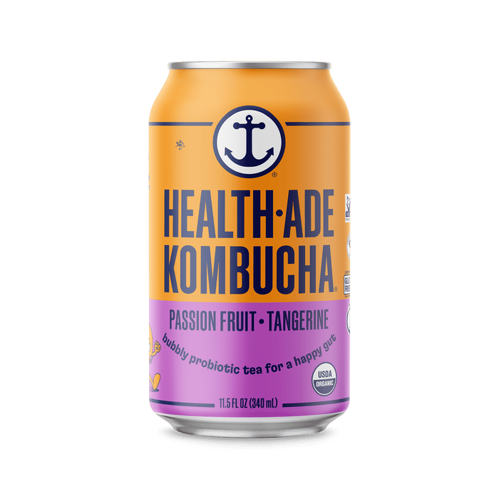 Passion Fruit-Tangerine Kombucha in Cans Kombucha in cans Health-Ade
