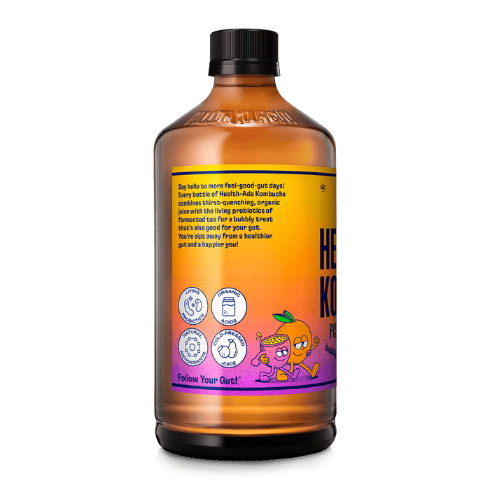 Passion Fruit-Tangerine Kombucha Kombucha Health-Ade