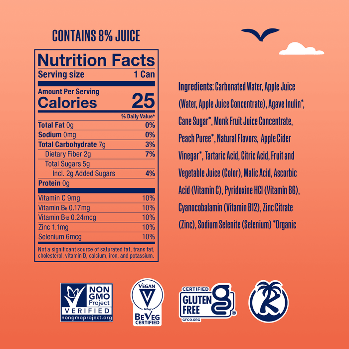 Peach - SunSip SunSip Health-Ade
