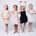 Pearl Tulle Ballerina Dress – Black – DOLLY by Le Petit Tom