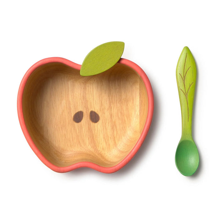 Pepa the Apple Bowl & Spoon Set – Oli and Carol