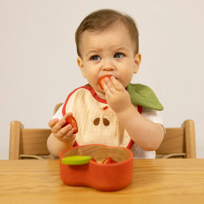Pepa the Apple Bowl & Spoon Set – Oli and Carol