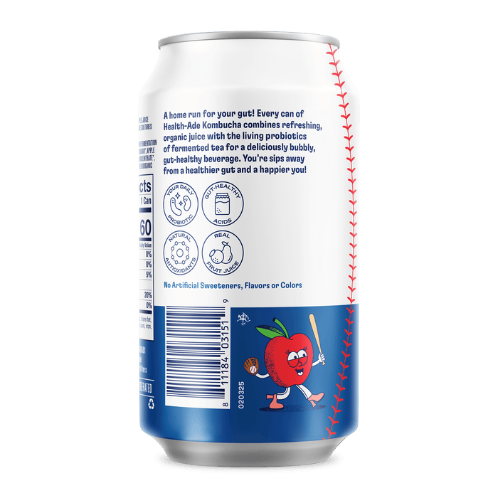 Pink Lady Apple® in DODGERS Cans Kombucha in cans Health-Ade