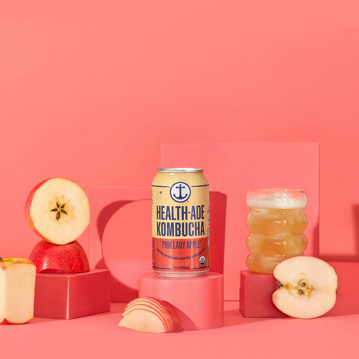 Pink Lady Apple® in Cans Kombucha in cans Health-Ade