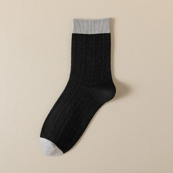 Plusock Antibacterial Quarter Socks(5 Pairs) - Black - EU39-44(US5-10) - image 4