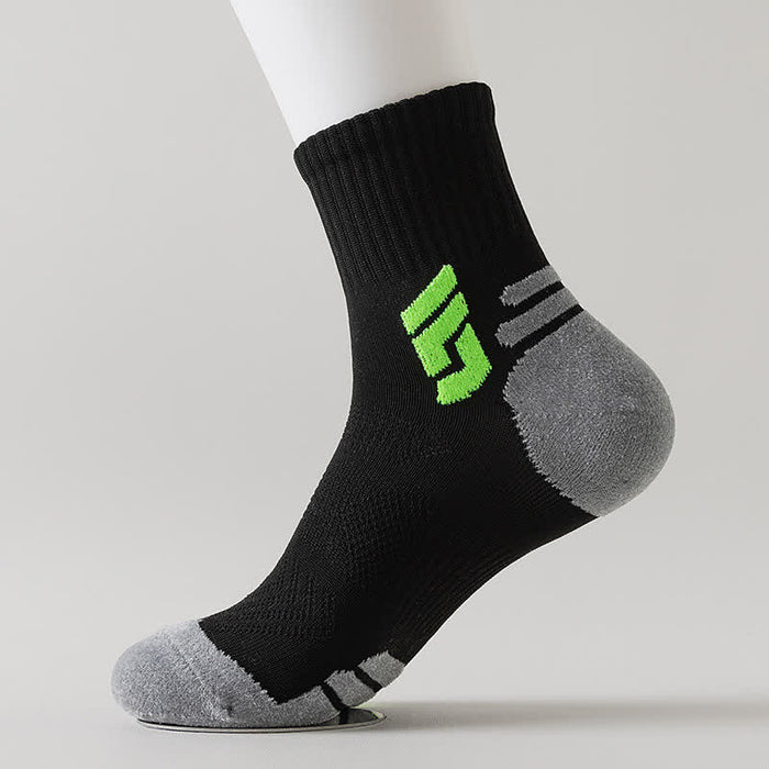 Plusock Arch Support Sports Ankle Compression Socks(5 Pairs)