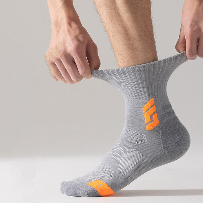 Plusock Arch Support Sports Ankle Compression Socks(5 Pairs)