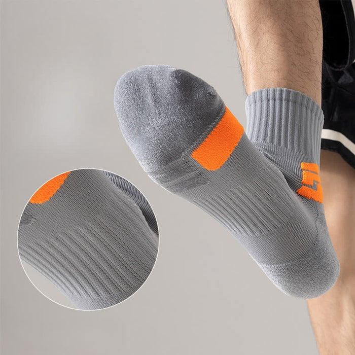 Plusock Arch Support Sports Ankle Compression Socks(5 Pairs)
