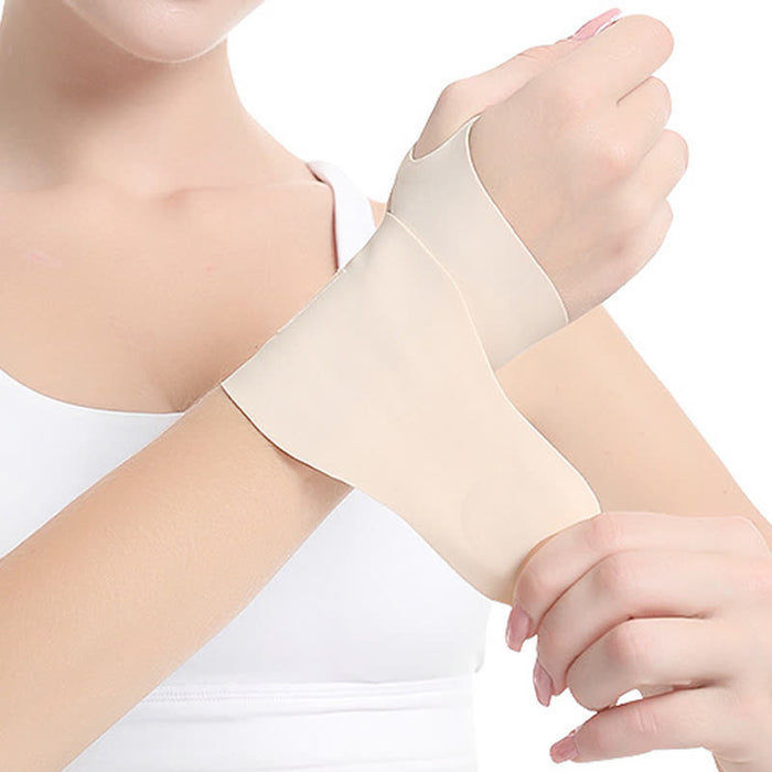 Plusock Badminton Tennis Sports Compression Wrist Sleeve