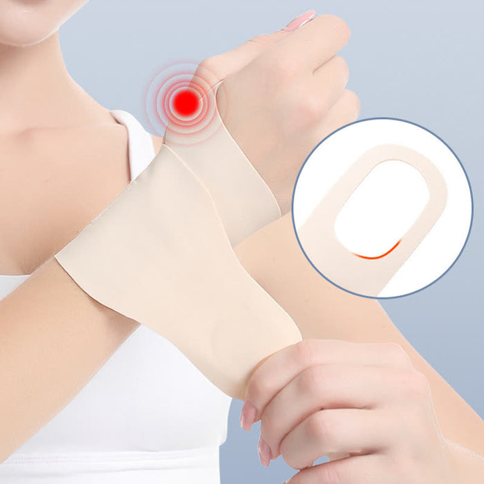 Plusock Badminton Tennis Sports Compression Wrist Sleeve