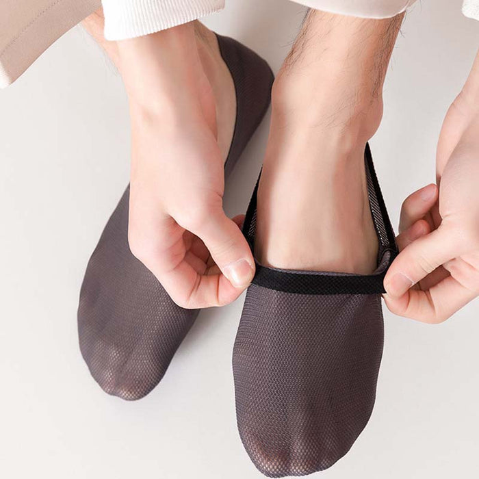 Plusock Classic Mesh No Show Socks(4 Pairs)