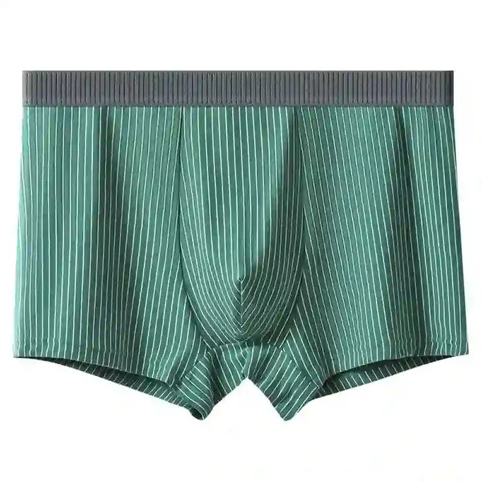 Plusock Classic Stripes Boxer Briefs - Green - 10XL - image 5