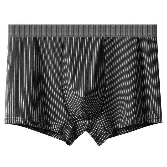 Plusock Classic Stripes Boxer Briefs - Black - 10XL - image 7