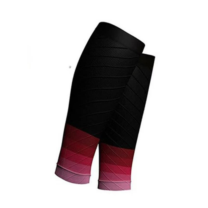 Plusock Elastic Gradient Color Compression Calf Sleeves(3 Pairs)