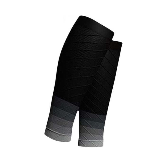 Plusock Elastic Gradient Color Compression Calf Sleeves(3 Pairs)