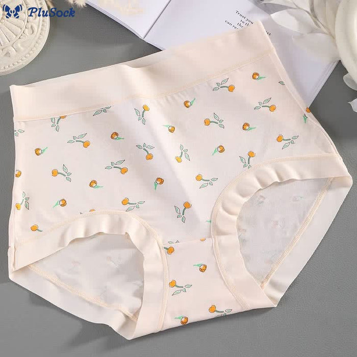 Plusock Elegant Flowers Panty(4 Packs)