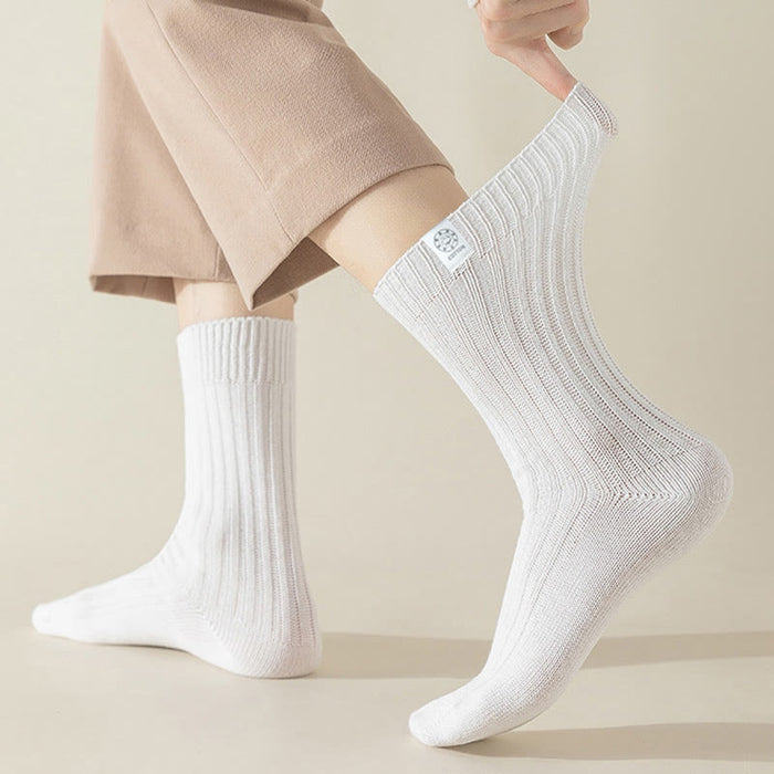 Plusock French Casual Quarter Socks(5 Pairs)