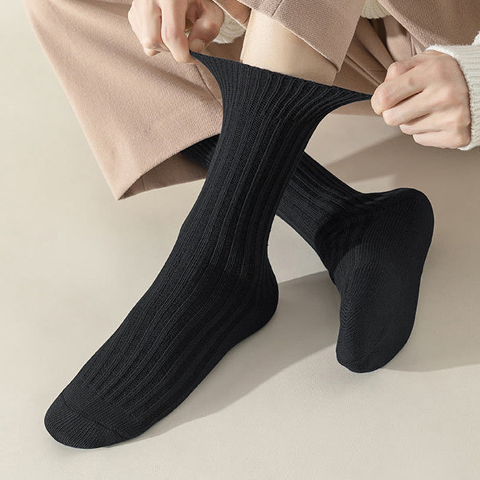 Plusock French Casual Quarter Socks(5 Pairs)