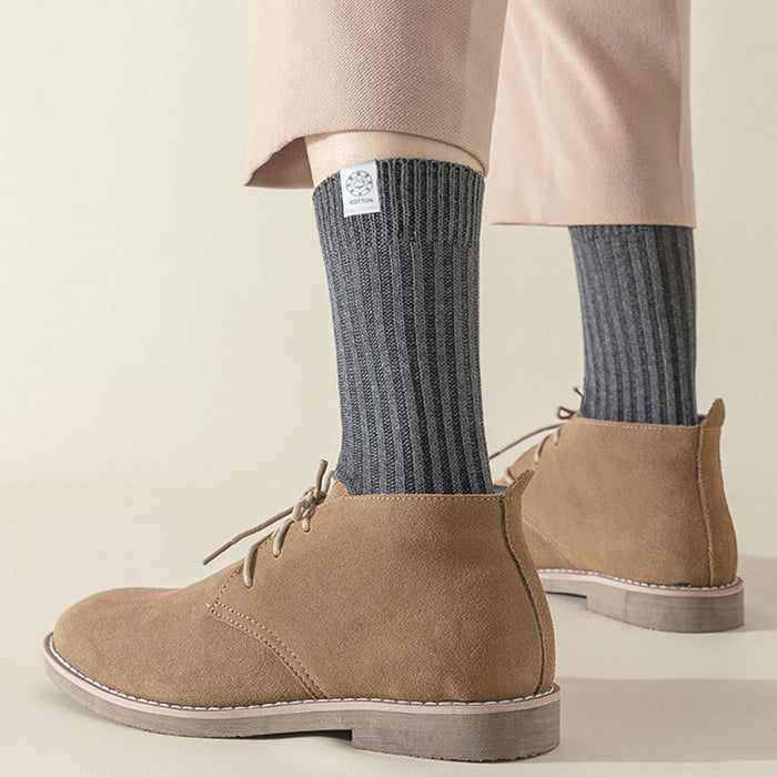 Plusock French Casual Quarter Socks(5 Pairs)