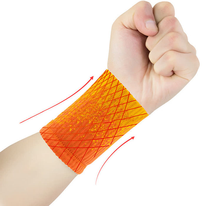 Plusock Gradient Color Fitness Wrist Sleeves(2 Pairs)