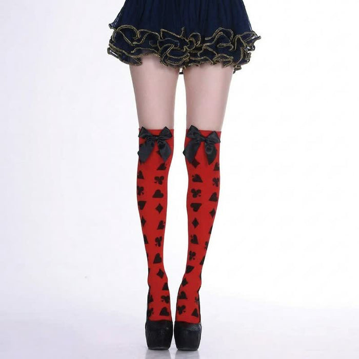 Plusock Halloween Bold Thigh High Socks (4 Pairs) - C - EU36-43 (US3-9) - image 3